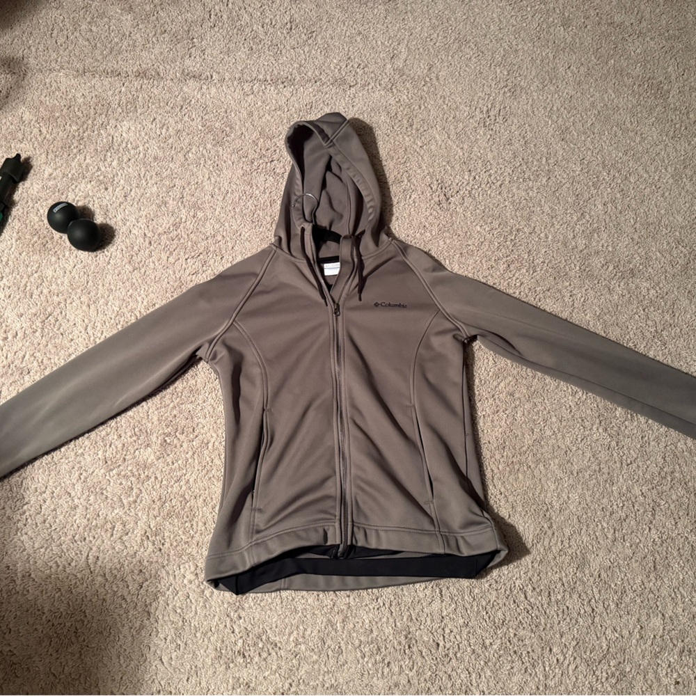Columbia Women's Charcoal Hooded Jacket